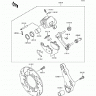 Zephyr (ZR550-B4) Rear caliper(zr550-b4)