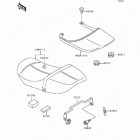 Zephyr (ZR550-B4) Seat(jkazrfb1ma004499&nami.)