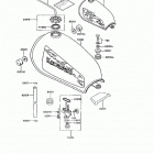 KE100 (KE100-B11) Fuel tank(ke100-b11 / b12 / b13 / b14)