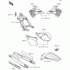 KX250 (KX250-J1) Наклейки
