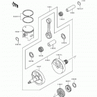 KX250 (KX250-J1) Crankshaft / piston