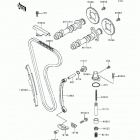 Ninja 250R (EX250-F6) Распред вал