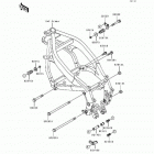 Ninja ZX-6 (ZX600-D3) ZZR600 Frame fitting