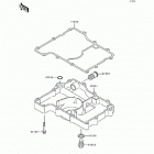 Ninja ZX-7R (ZX750-K2) Breather body / oil pan