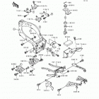 Ninja ZX-7R (ZX750-K2) Electro bracket