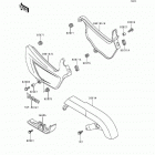 Vulcan 500 (EN500-A3) Side covers / chain cover(en500-a1 / a2 / a3)