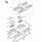 Zephyr 750 (ZR750-C2) Крышка головки цилиндров