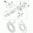 KX80 Big Wheel (KX80-T1) Задний суппорт