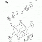 KDX250 (KDX250-D1) Катафоты
