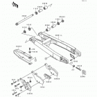 KX500 (KX500-E3) Swing arm(kx500-e2 / e3)