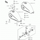 Vulcan 500 (EN500-A2) Fuel tank(en500-a1 / a2 / a3)