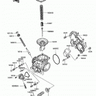 Vulcan 750 (VN750-A7) Карбюратор в разборе