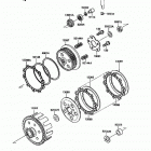KX80 Big Wheel (KX80-L3) Сцепление