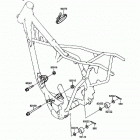KX80 Big Wheel (KX80-N3) Рама ,крепежные детали