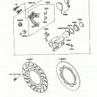 KX80 Big Wheel (KX80-N3) Передний тормоз