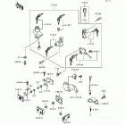 EX500 (EX500-A4) Ignition switch / locks / refiectors
