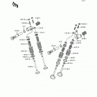 EX500 (EX500-A4) Rocker arms / valves