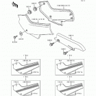 EX500 (EX500-A4) Side covers(ex500-a4 / a5)