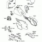 KX80 (KX80-N3) Наклейки предупреждения