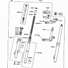 KX80 (KX80-N3) Front fork(l3 / n3)