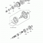 Ninja 600R (ZX600-C3) Secondary shaft