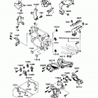 Ninja 750R (ZX750-F4) Electro bracket