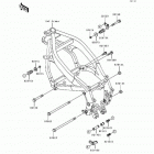 Ninja ZX-6 (ZX600-D1) ZZR600 Frame fitting