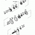 Ninja ZX-7 (ZX750-H2) Generator shaft