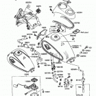 Vulcan 88 (VN1500-A4) ТОПЛИВНЫЙ БАК