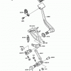 Vulcan 88 (VN1500-A4) Педаль тормоза