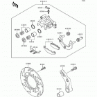 Zephyr (ZR550-B1) Rear caliper(zr550-b1 / b2 / b3)