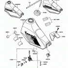 KLR250 (KL250-D6) ТОПЛИВНЫЙ БАК