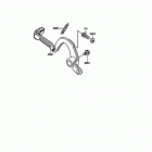 KX125 (KX125-G1) Педаль тормоза