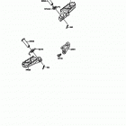 KX125 (KX125-G1) Подножки