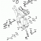 KX250 (KX250-G1) Рама ,крепежные детали