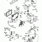 Ninja 600R (ZX600-C2) Radiator(c2,505601-)