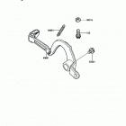 KX125 (KX125-F1) Педаль тормоза