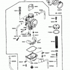KX125 (KX125-F1) Карбюратор