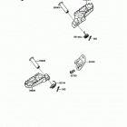 KX125 (KX125-F1) Подножки