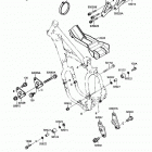 KX500 (KX500-D1) Рама ,крепежные детали