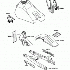 KX80 (KX80-L1) Наклейки предупреждения