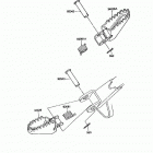 KX80 (KX80-L1) Подножки