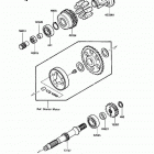 Ninja 600R (ZX600-C1) Secondary shaft