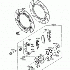 Ninja 600R (ZX600-C1) Front brake(03202)