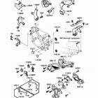 Ninja 750R (ZX750-F2) Electro bracket