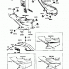 Ninja ZX-10 (ZX1000-B1) Боковые обтекатели