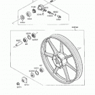 Vulcan 88 (VN1500-A2) Front hub(ja001441&nami)