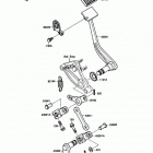 Vulcan 88 SE (VN1500-B2) Педаль тормоза