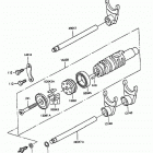Police 1000 (KZ1000-P6) Change drum / shift fork