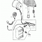 Police 1000 (KZ1000-P6) Siren / pole lamp(option)